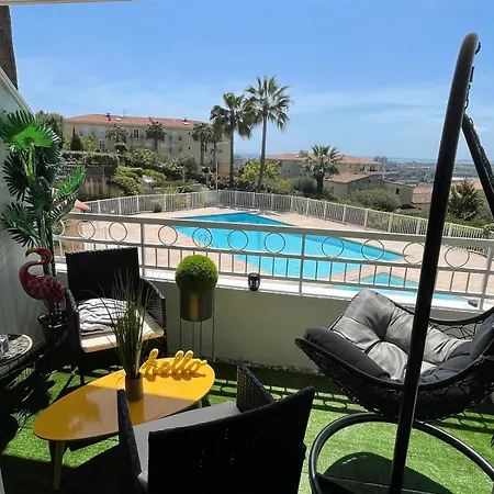 27m2 En Standing Piscine Apartman Nizza